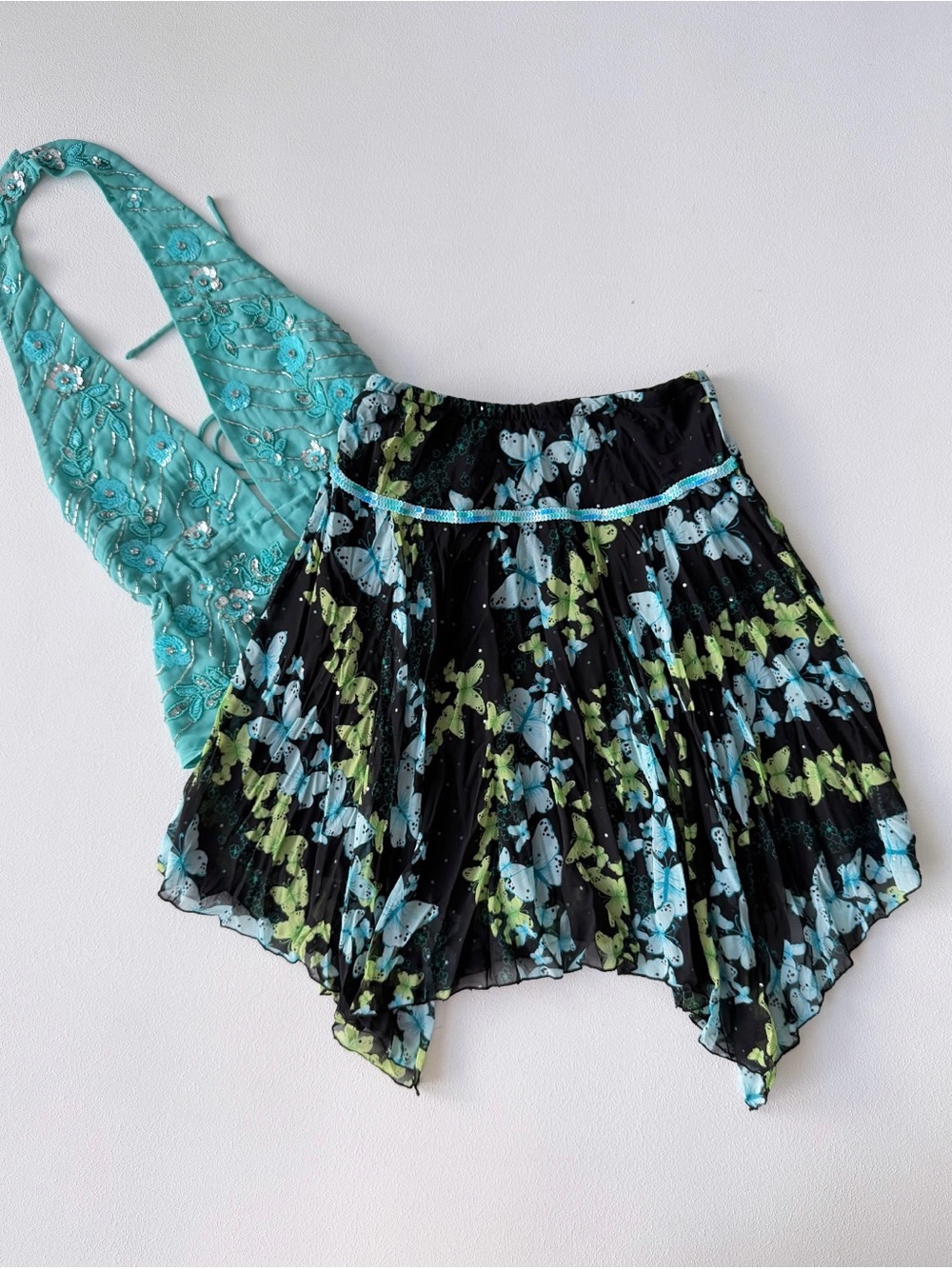 Vintage PeyD Butterfly Fairy Skirt